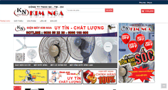 Desktop Screenshot of dienmaykimnga.com